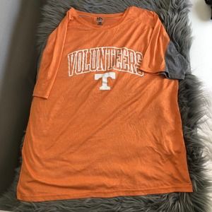 new KA knights apparel tennessee volunteers vols orange shirt size extra large
